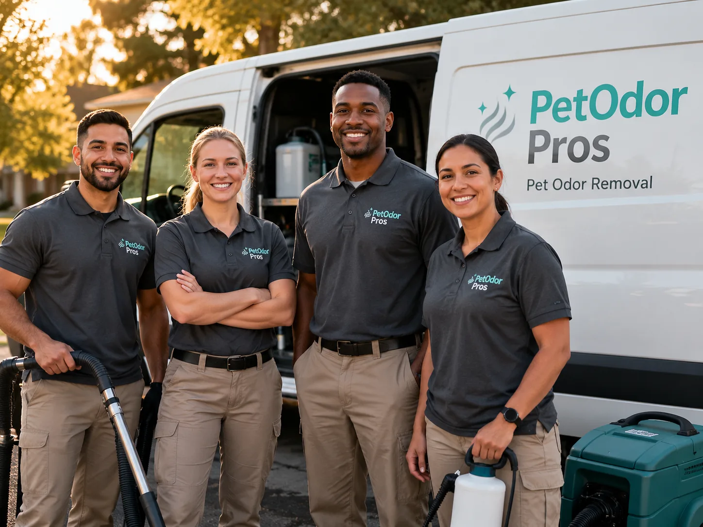 Pet Odor Removal team serving Oak Ridge, LA